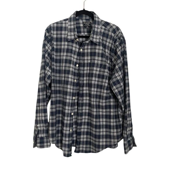 Abercrombie and Fitch Men’s Plaid Long Sleeve Button Down Shirt Size XXL - Picture 1 of 4